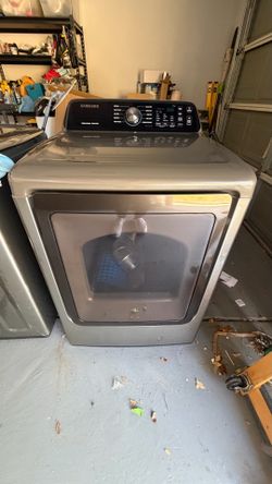 Samsung clothes dryer model: DVG45T3400P/A3