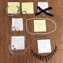 Silver Jewelry - Necklace , Bracelet ,  Anklet , Pendent - $12 - $65 Each