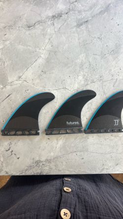 Futures JJFTechflex Carbon fins. Small