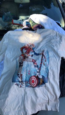 Harley Quinn Graphic Long Sleeve Shirt