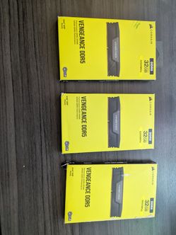 Selling new, never used,  DDR5. 32gb (2x16), selling lot or kits.