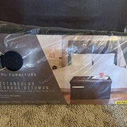 Rectangular Storage Ottoman 