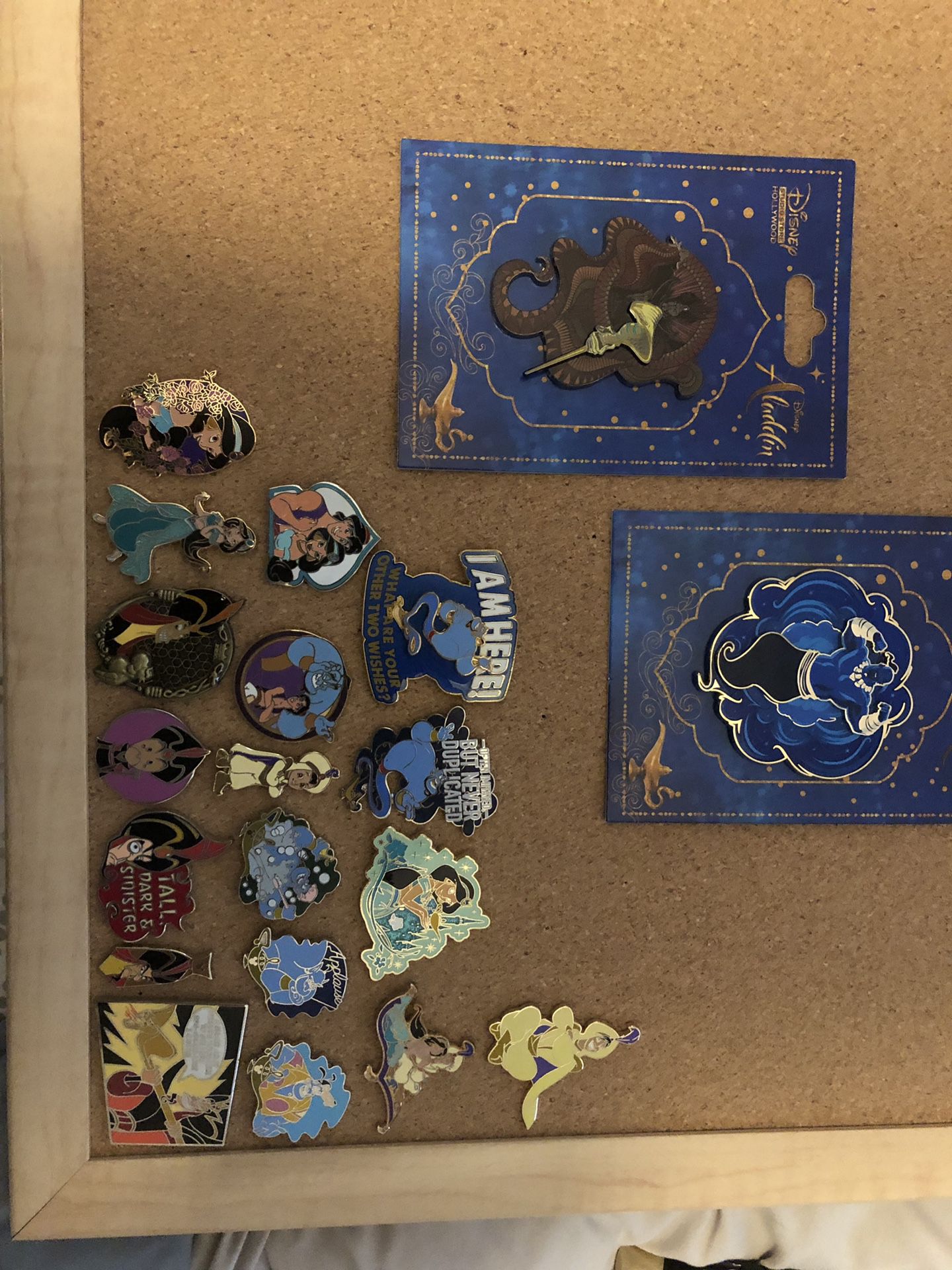 Disney Aladdin pin lot