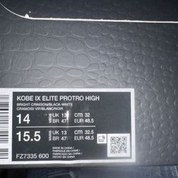 KOBE IX ELITE PROTRO HIGH