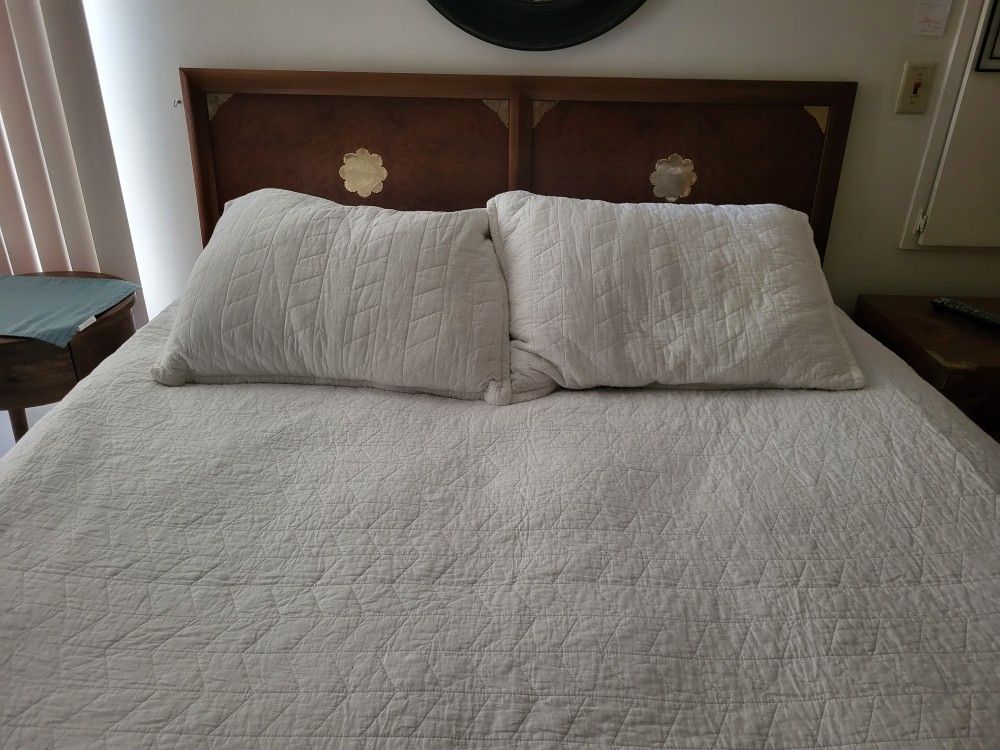 Asian Tansu Style Queen Headboard
