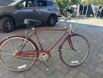 Vintage AMF Roadmaster 3-Speed Bicycle-Burgundy