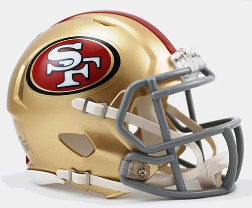 GAMETIME HELMETS - 49ERS, COWBOYS, RAIDERS, RAMS MINI