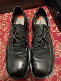 Men’s Black Leather Dress Shoes