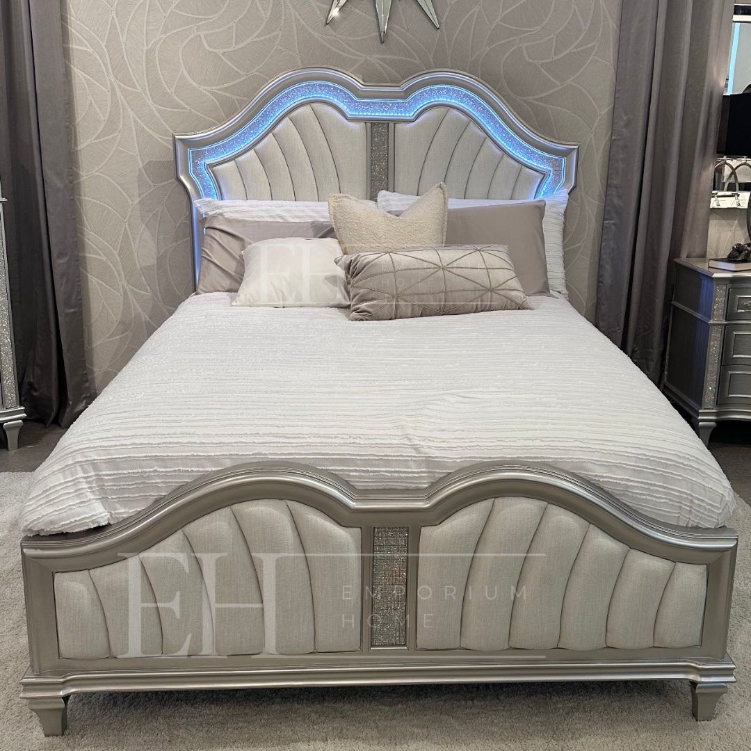 Platinum LED Queen Bed 