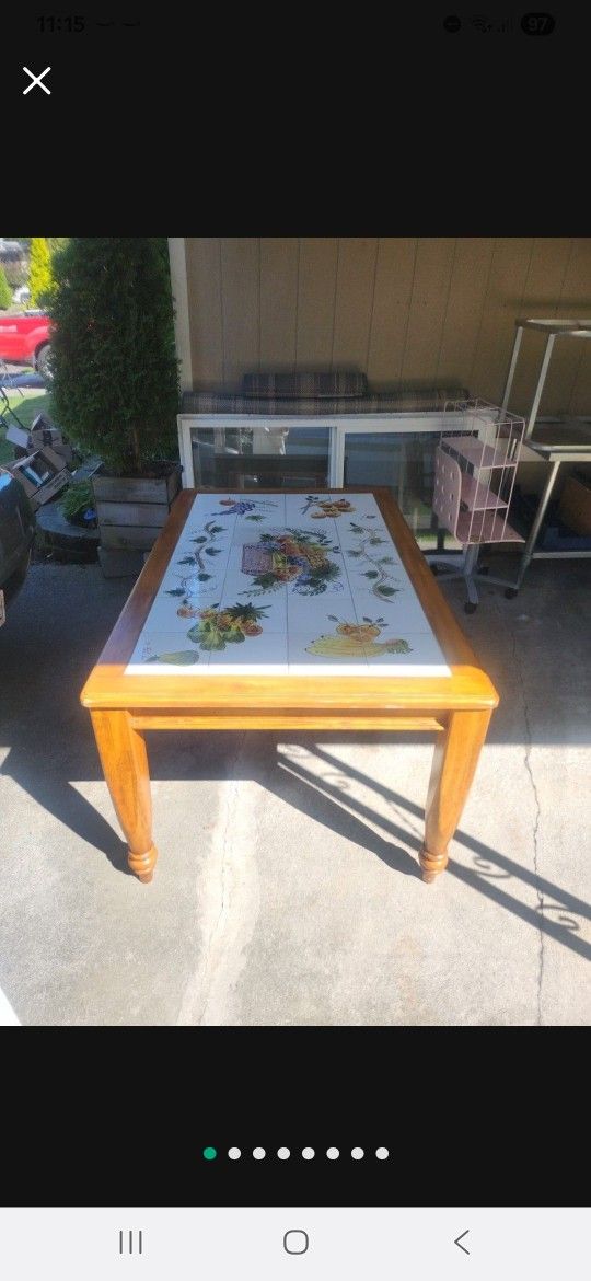 Solid Wood Dining Table