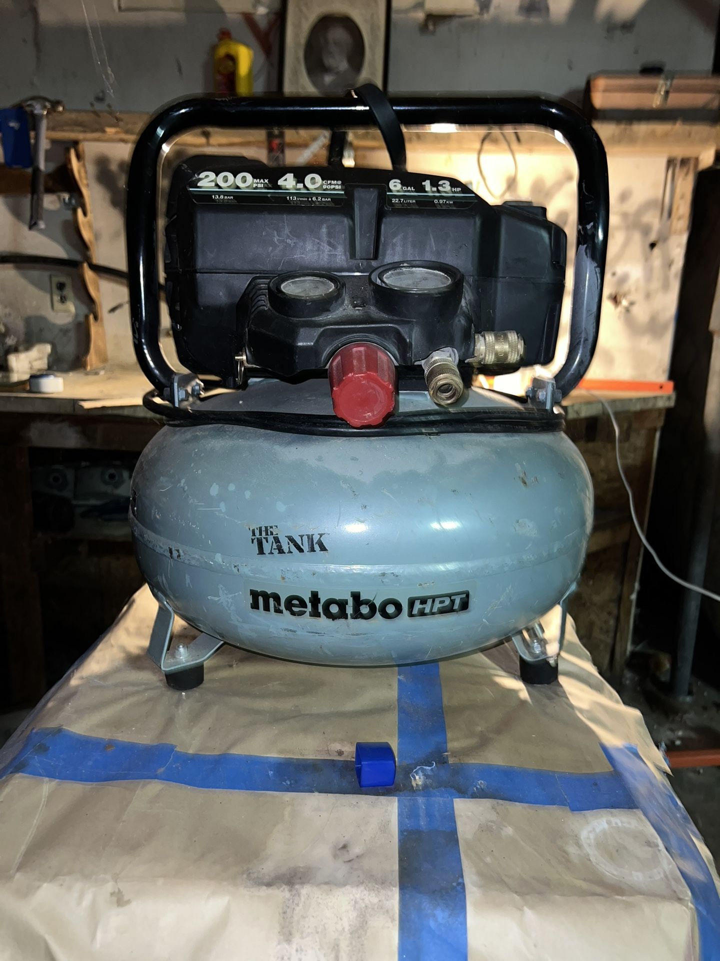 Huge Tool Lot Generator, Weed eaters, Saws, Metabo Air Compressor, Wagner Paint Sprayers