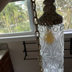 Swag Lamp Mid Century Modern 