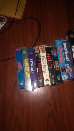 Vhs tapes
