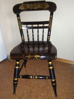 Antique Ethan Allen Hitchcock Chair Black Make Me A Offer