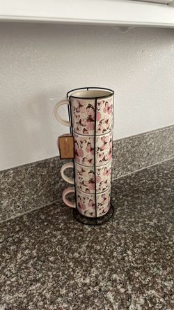 Glass mugs
