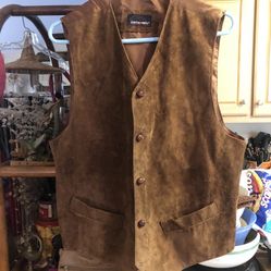 Suede Vest
