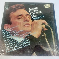 Johnny Cash’s Greatest Hits Volume 1 Vinyl LP Columbia Records CS 9478 VG+ VG