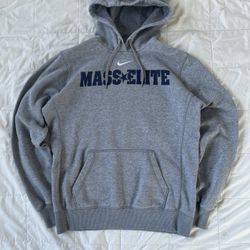 Nike Center Swoosh Grey Hoodie