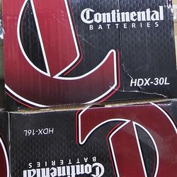 New battery for motorcycles, 3 month warranty