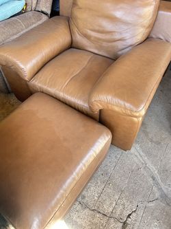 Chair Sofa With Foot Rest