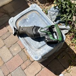 Hitachi Circular Saw And Reciprocating   Saw. No Batteries No Chargers   10.00  Each