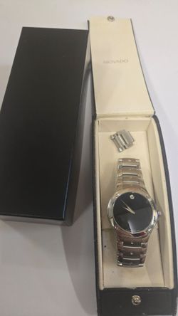 NEW Movado SE Sports Edition Men’s Watch - 84 G1 1882 - Box & Extra Links