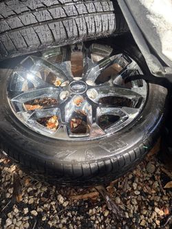 22 inch chrome snowflake rims