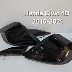 Honda Civic 4D 2016-2021 Tail Lights