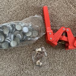NEW Bottle Capper, Caps, And Scale (all For $20)