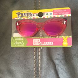 New Peeps Kids Sunglasses Pink Bunny 
