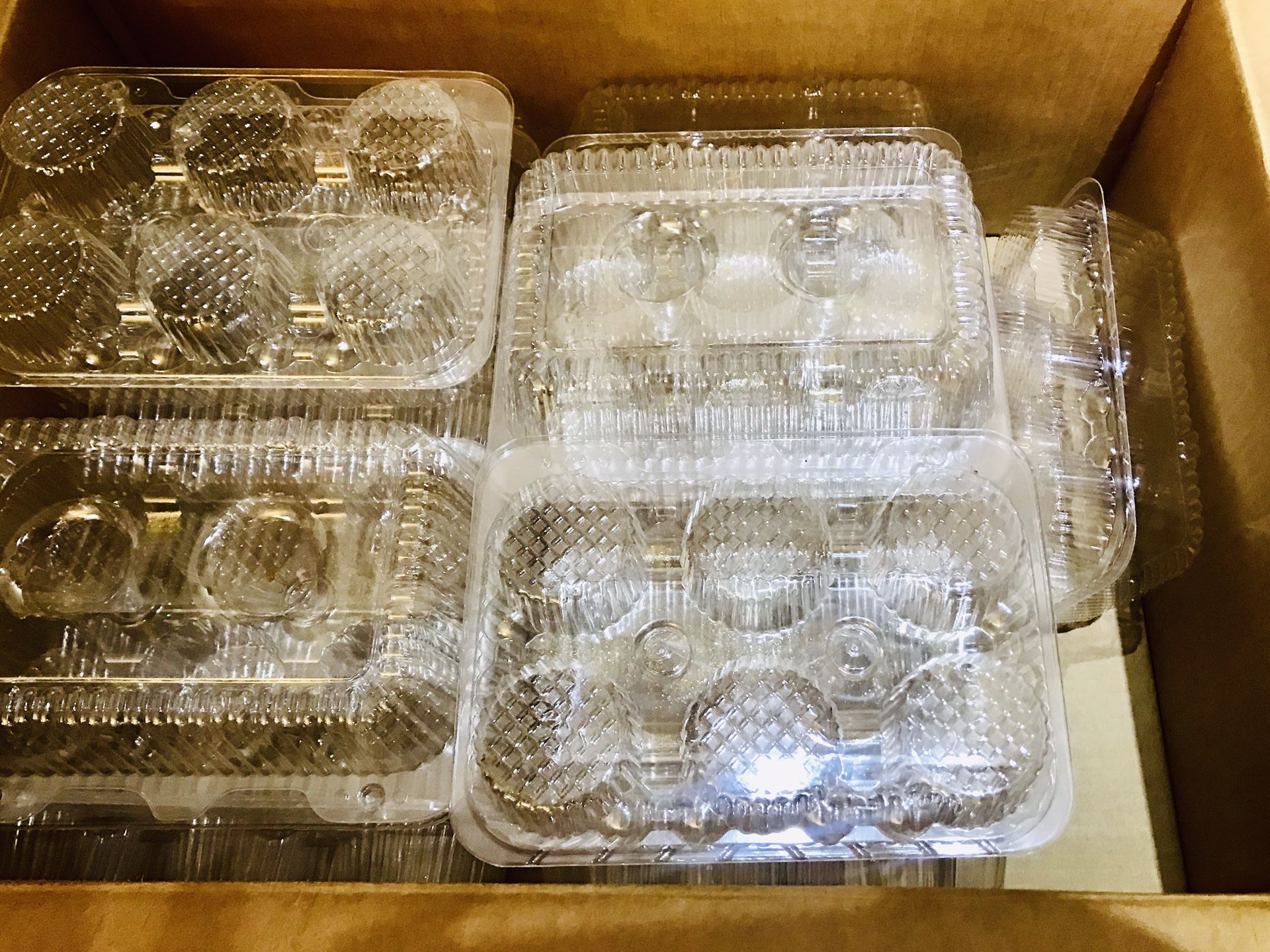 Box of cupcake cases. Free!
