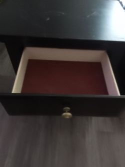 $60 BLACK END TABLES MUST GO