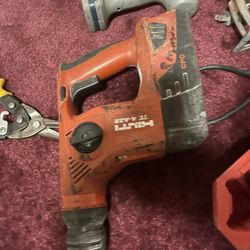 HILTI (contact info removed) Rotary hammer tool body TE 4-A22 + bits cordless systems Battery Powered 4.54.5 out of 5 stars (2) $799.00