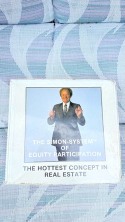 Vintage 1984 The Simon-System of Equity Participation Real Estate Cassette Course
