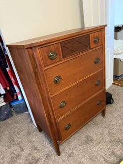 Antique Dresser And Desk