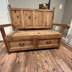 Southwest Pine Bench 