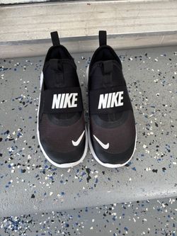 Nike Slip-On Sneakers Black and White