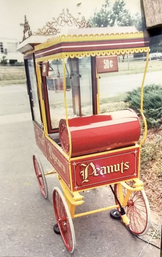 Money Maker! REDUCED Way Below What I Wanted! Popcorn Machine - Carriage Type