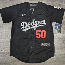 YOUTH LOS ANGELES DODGERS STITCHED BASEBALL JERSEY 