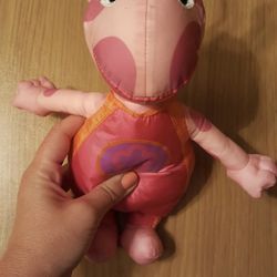 Backyardigans UNIQUA Plush 11” Doll Bath Tub Toy Wet Suit 2005 Fisher Price EUC 