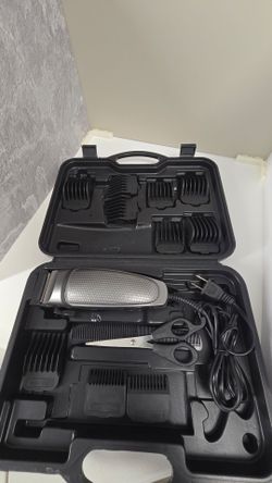 Hair Clipper Grooming Kit Electric Hair Cutting Set with Case