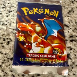 1999 Pokemon 1st edition pack