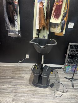 Portable hair washing sink