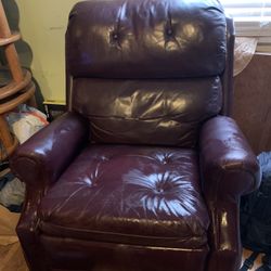 The Leather Factory Recliner