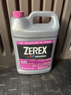 Zetas Valvoline G40 Antifreeze Coolant 50/50 1 Gallon 