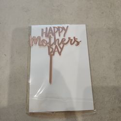 Happy Mothers Day Cake Toppers- 8