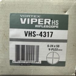 🎯 Vortex Viper HS 6-24x50 Riflescope (VHS-4317) – Brand New in Box