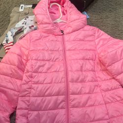 Hot Pink Rain Jacket