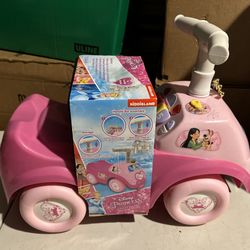 NEW - Kiddieland Disney Princess Ride-On with Lights N’ Sounds  