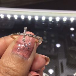 10k Gold Diamond Ring .we Have On Special Discount In Store ..💎💎💎💎